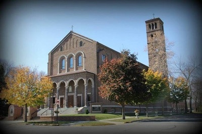 St Aloysius Church in Olivia MN