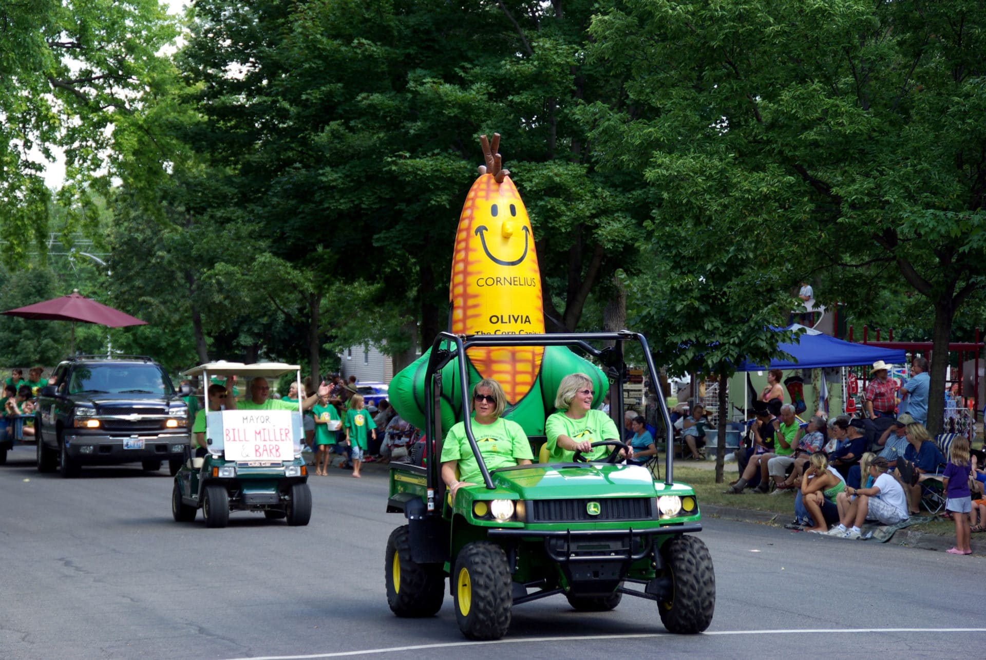 Cornellus the Sweet Corn Mascot